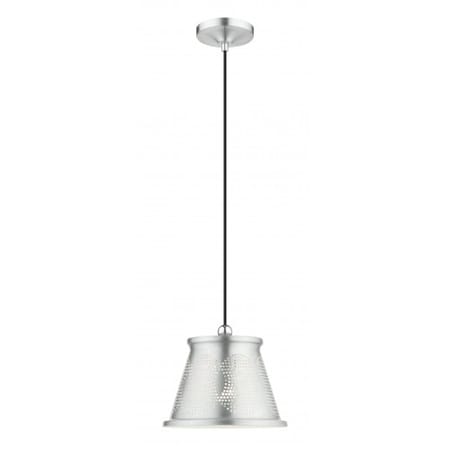 Brushed Aluminum Pendant, 1 Light MPN:49096-66