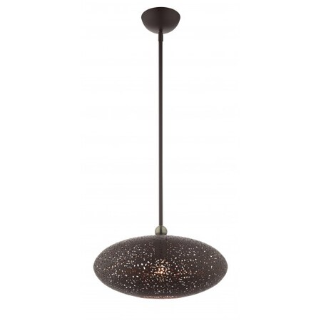 Bronze with Antique Brass Accents Pendan MPN:49184-07