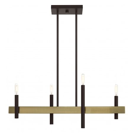 Bronze with Antique Brass Accents Chande MPN:49334-07