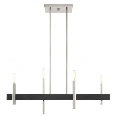 Brushed Nickel with Bronze Accents Chand MPN:49334-91