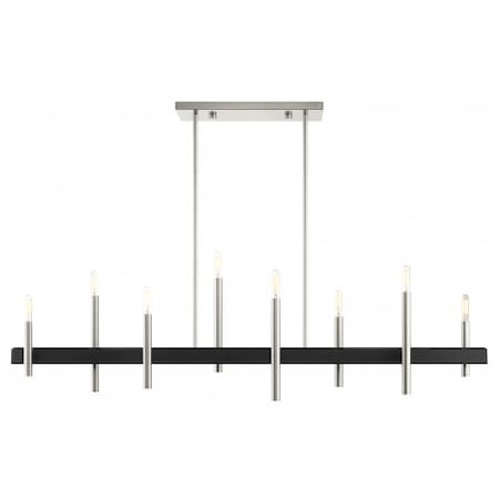 Brushed Nickel with Bronze Accents Chand MPN:49338-91