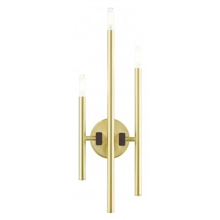Satin BrassADA Triple Sconce, 3 Light MPN:49343-12