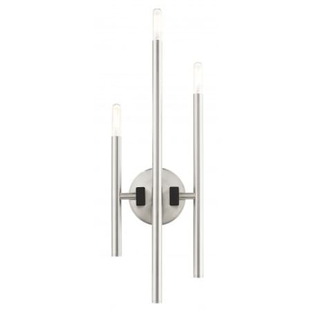 Brushed NickelADA Triple Sconce, 3 Light MPN:49343-91