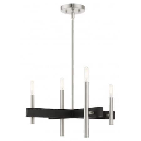 Brushed NickelChandelier, 4 Light MPN:49344-91