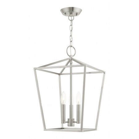 Antique Brass Convertible Semi Flush/Lan MPN:49433-91