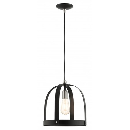 Textured BlackPendant, 1 Light MPN:49643-14