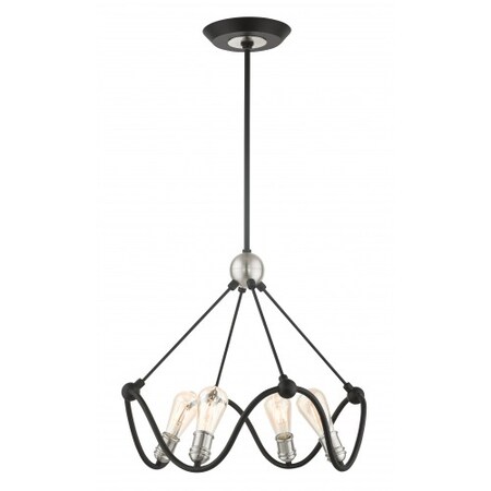 Textured Black with Brushed Nickel Accen MPN:49733-14
