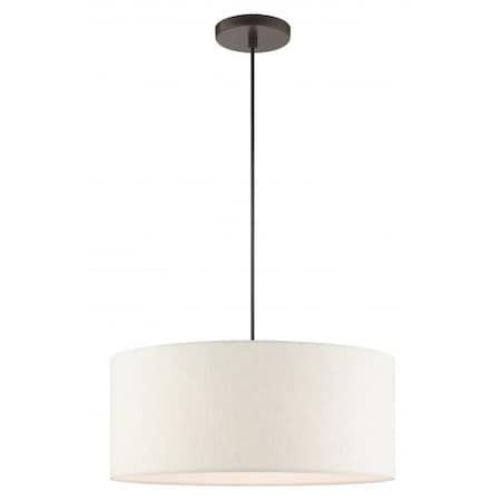 English BronzeDrum Pendant, 3 Light MPN:49802-92