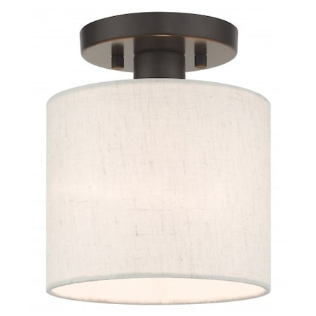 English BronzeSemi Flush, 1 Light MPN:49807-92
