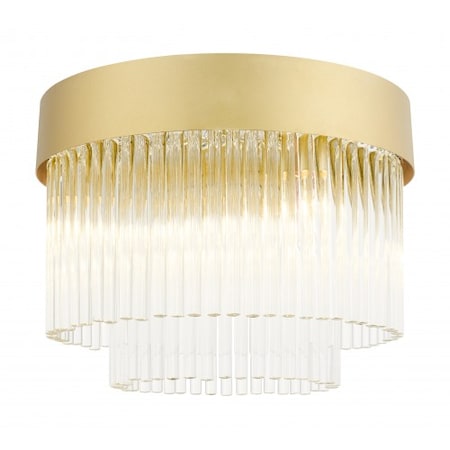 Soft Gold Flush Mount, 4 Light MPN:49827-33