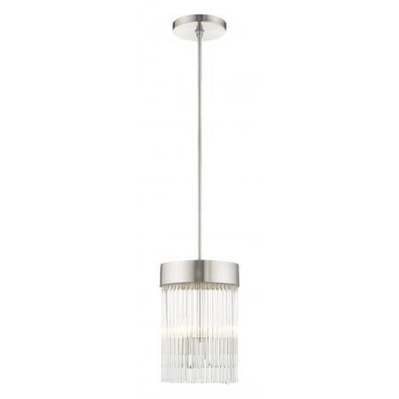 Brushed Nickel Chandelier, 3 Light MPN:49828-91