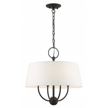 Black Pendant Chandelier, 4 Light MPN:49844-04