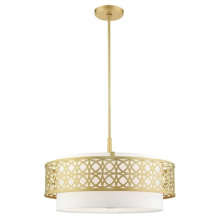 Soft Gold Pendant Chandelier, 5 Light MPN:49870-33