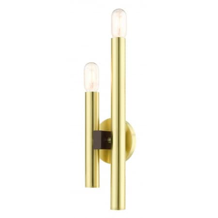 Satin Brass ADA Double Sconce, 2 Light MPN:49992-12
