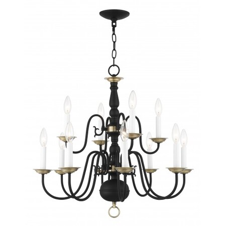 Black Chandelier, 12 Light MPN:5012-04