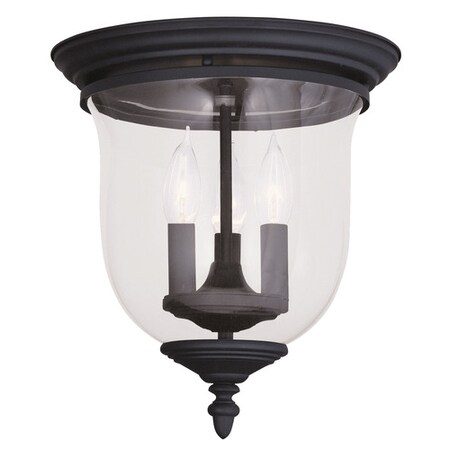 Legacy 3 Light Black Ceiling Mount MPN:5021-04