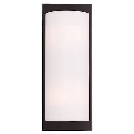 Meridian 2 Light Bronze Wall Sconce MPN:50861-07