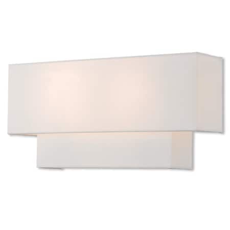 Claremont 2 Light Brushed Nickel ADA Wall Sconce MPN:51047-91