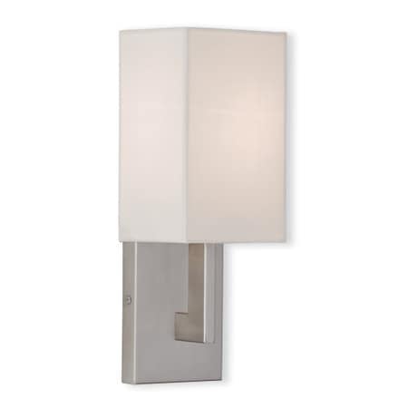 Hollborn 1 Light Brushed Nickel Wall Sconce MPN:51101-91