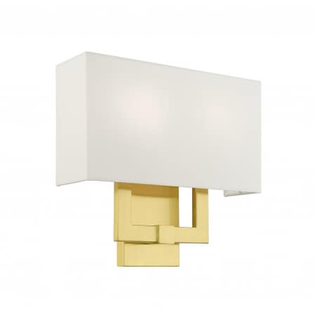 Satin Brass ADA Sconce, 2 Light MPN:51103-12
