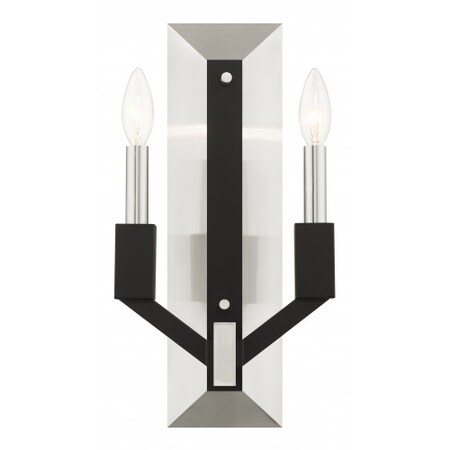 Brushed Nickel ADA Double Sconce, 2 Light MPN:51162-91