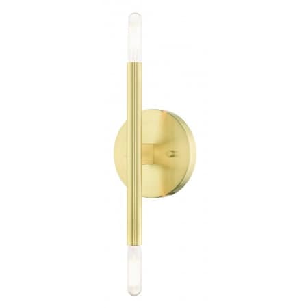 Satin Brass ADA Sconce, 2 Light MPN:51172-12
