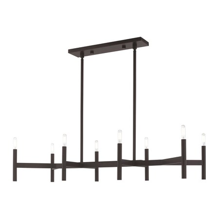 Copenhagen 8 Light Bronze Linear Chandel MPN:51178-07