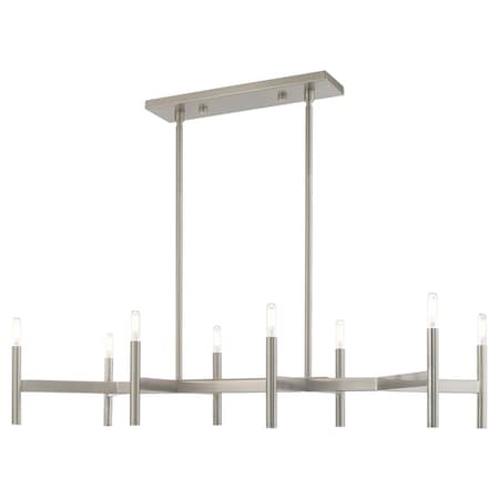 Copenhagen 8 Light Brushed Nickel Linear MPN:51178-91