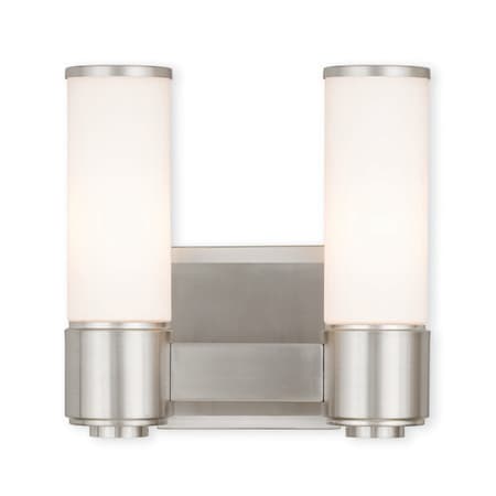 Weston 2 Light Brushed Nickel ADA Wall S MPN:52102-91