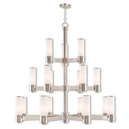 Weston 17 Light Polished Nickel Foyer Ch MPN:52119-35