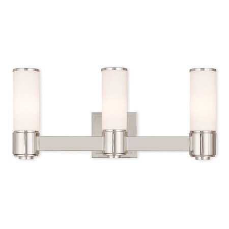 Weston 3 Light Polished Nickel ADA Wall MPN:52123-35