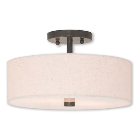 Meridian 2 Light English Bronze Ceiling MPN:52134-92