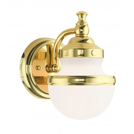Polished Brass Sconce, 1 Light MPN:5711-02