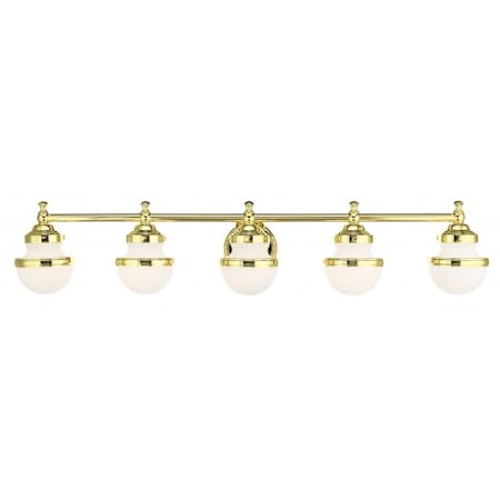 Polished Brass Vanity Sconce, 5 Light MPN:5715-02