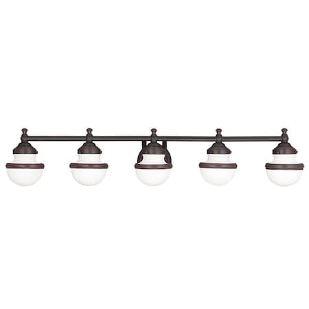 Oldwick 5 Light Olde Bronze Bath Vanity MPN:5715-67