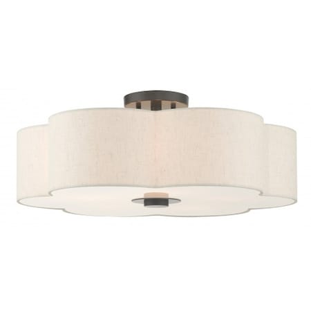 English BronzeSemi Flush, 5 Light MPN:58068-92
