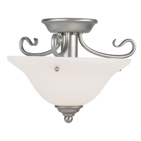 Coronado 1 Light Brushed Nickel Ceiling MPN:6109-91