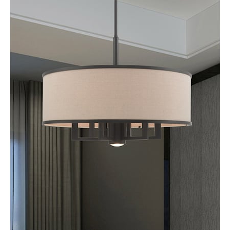Park Ridge 7 Light Bronze Pendant Chande MPN:62614-07