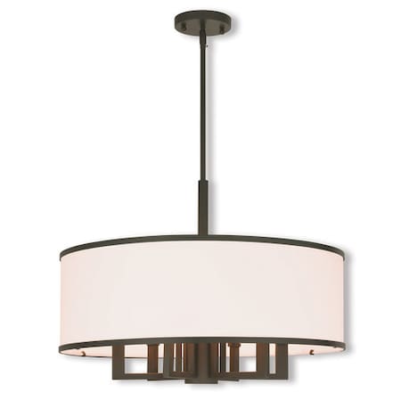 Park Ridge 7 Light Bronze Pendant Chandelier MPN:62616-07