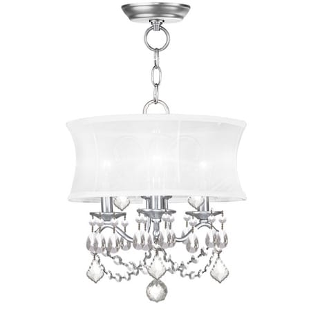 Newcastle 3 Light Brushed Nickel Convert MPN:6303-91