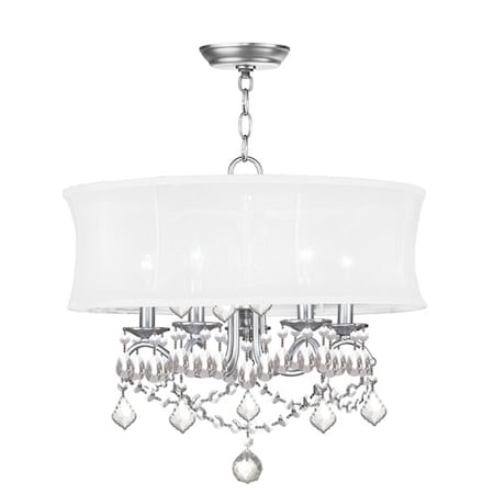 Newcastle 5 Light Brushed Nickel Chandel MPN:6305-91