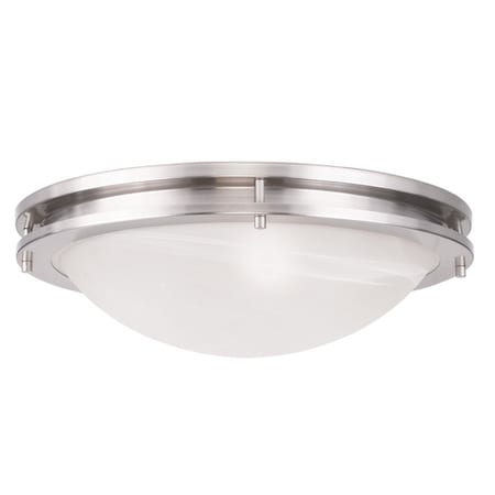 Ariel 3 Light Brushed Nickel Ceiling Mou MPN:7059-91