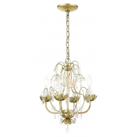 Winter Gold Chandelier, 4 Light MPN:8193-28