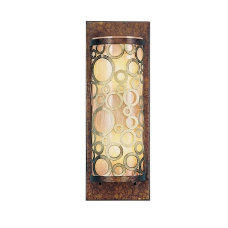 Avalon 2 Light Palacial Bronze with Gilded Accents Wall Sconce MPN:8684-64