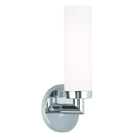 Aero 1 Light Polished Chrome ADA Wall Sconce MPN:10103-05