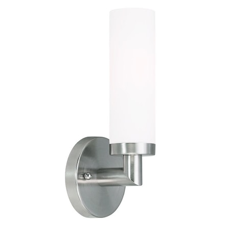 Aero 1 Light Brushed Nickel ADA Wall Sco MPN:10103-91