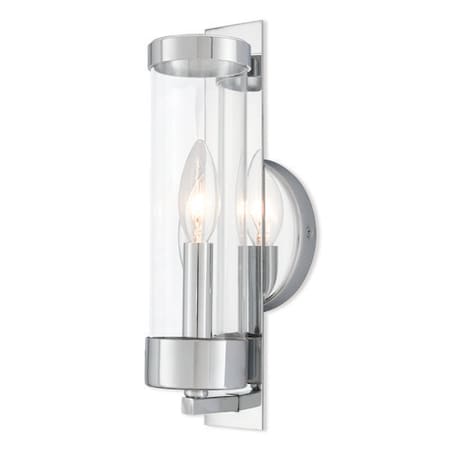 Castleton 1 Light Polished Chrome ADA Wall Sconce MPN:10141-05