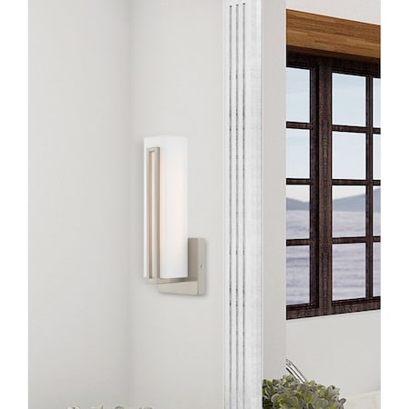 Fulton N/A Light Brushed Nickel ADA Wall Sconce MPN:10190-91