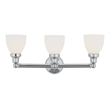 Classic 3 Light Polished Chrome Bath Van MPN:1023-05