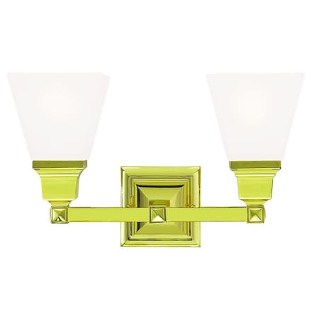Mission 2 Light Polished Brass Bath Vani MPN:1032-02